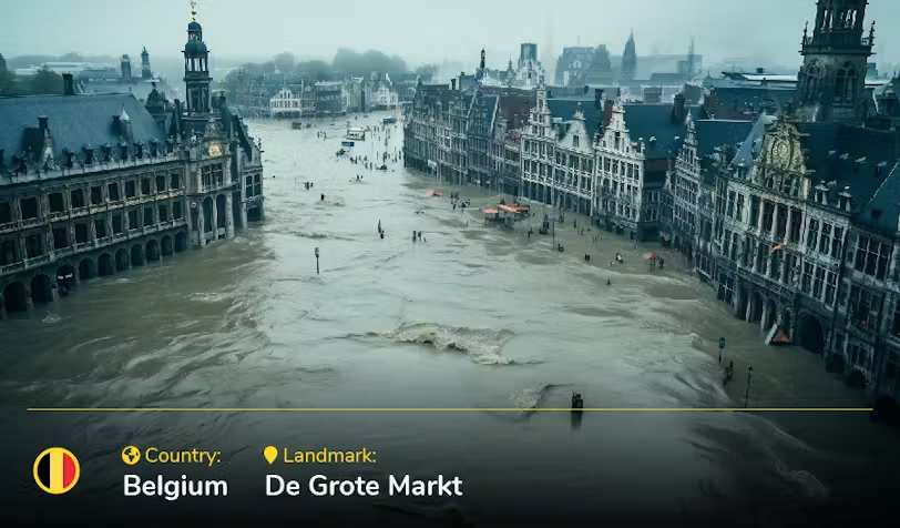 De Grote Markt climate change